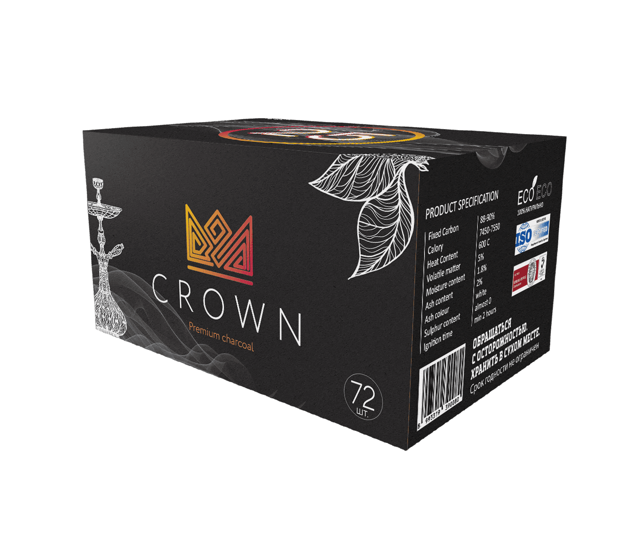 Crown, 72шт